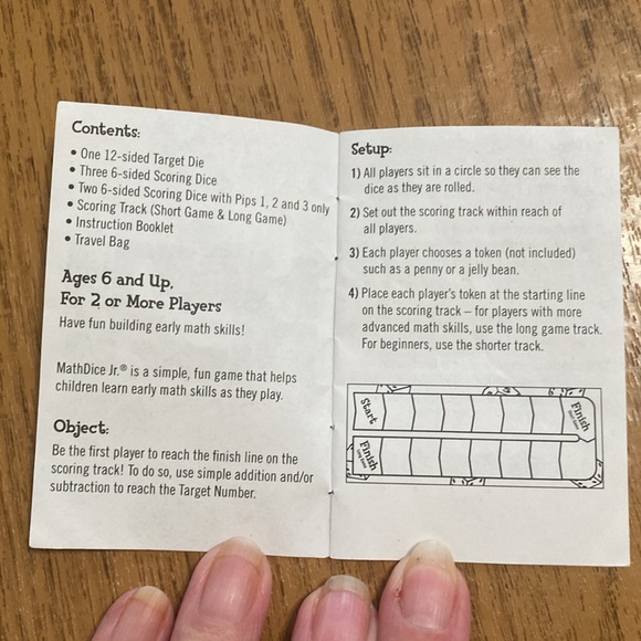 Think Fun Math Dice, Jr Game - Picture 7 of 12